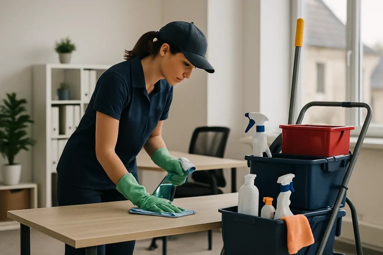 Intérieur d'une maison propre et bien rangé après nettoyage professionnel à Crépy-En-Valois.