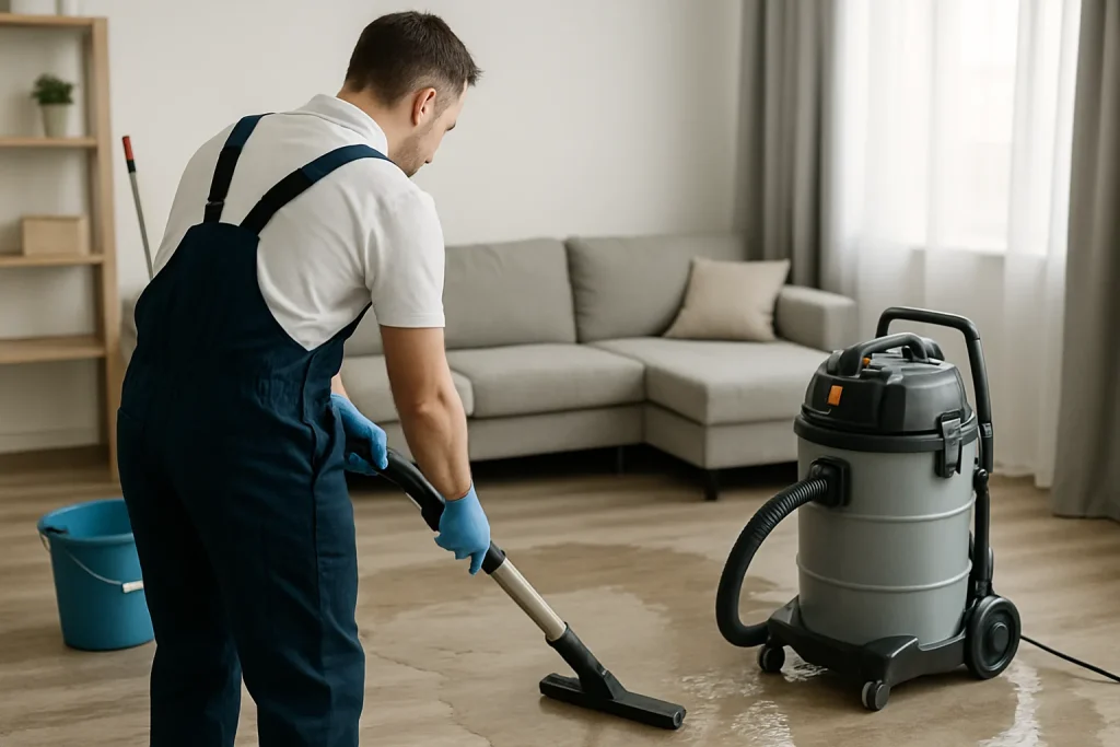 Accidents domestiques : qui est responsable du nettoyage après sinistre ?